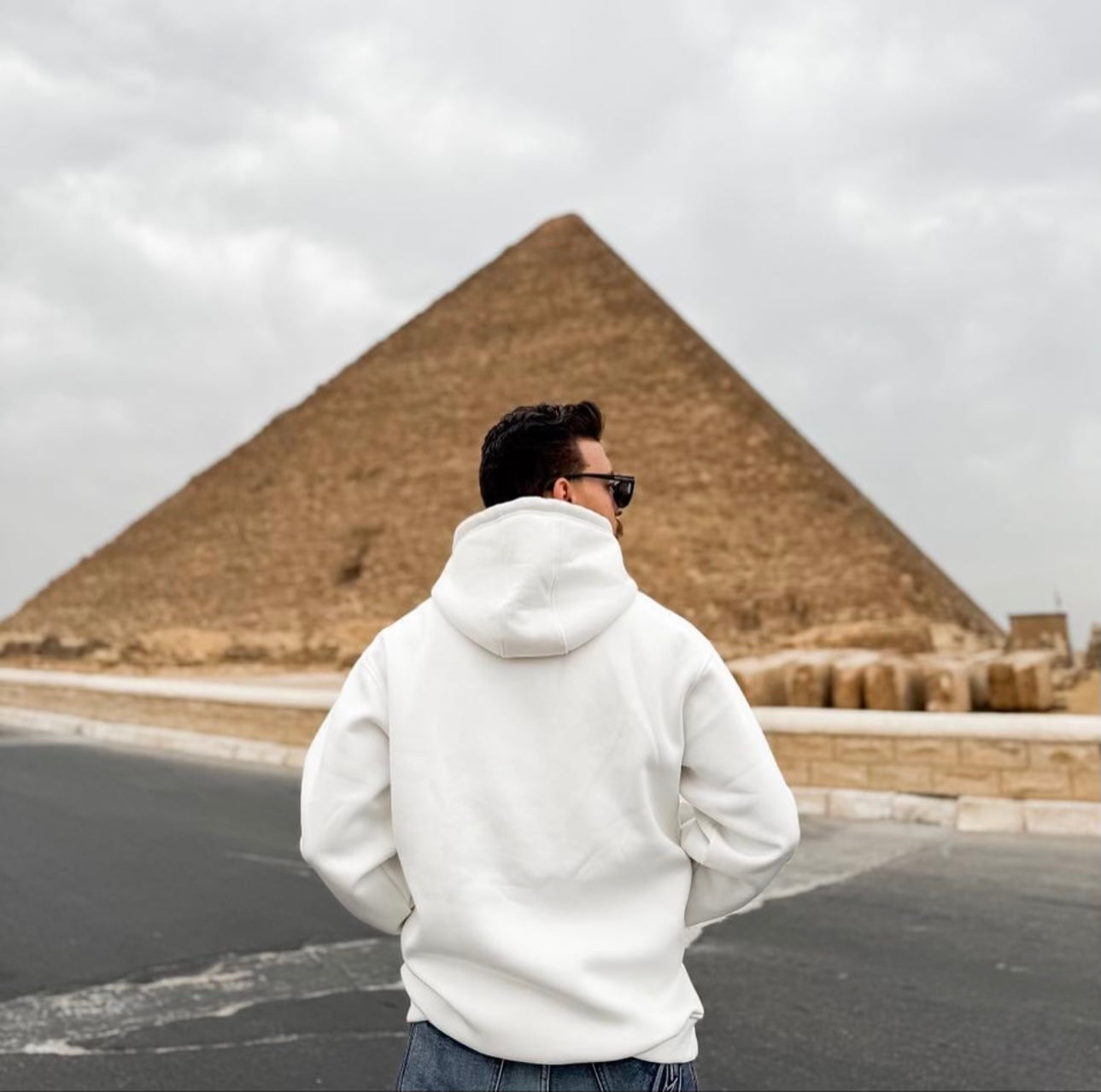 TRUST White Hoodie