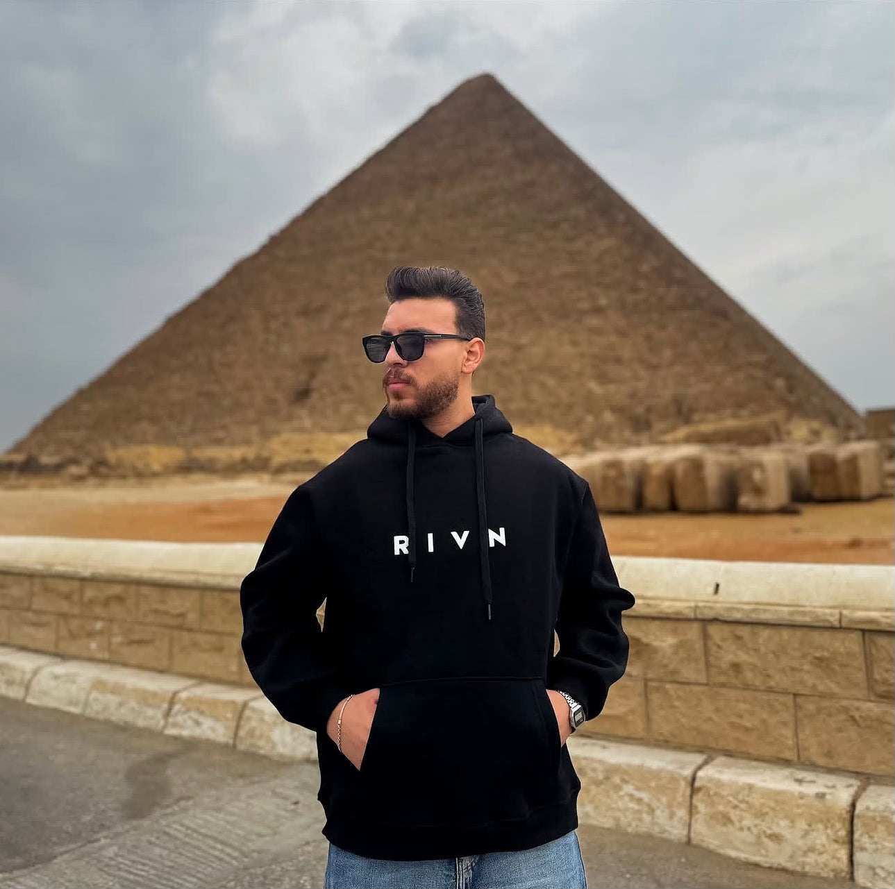 RIVN Black Hoodie